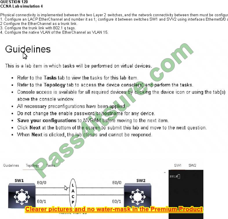 CCNA 200-301 exam practice test questions 10